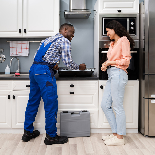 how long does it typically take to complete cooktop repair services in Walnut Springs